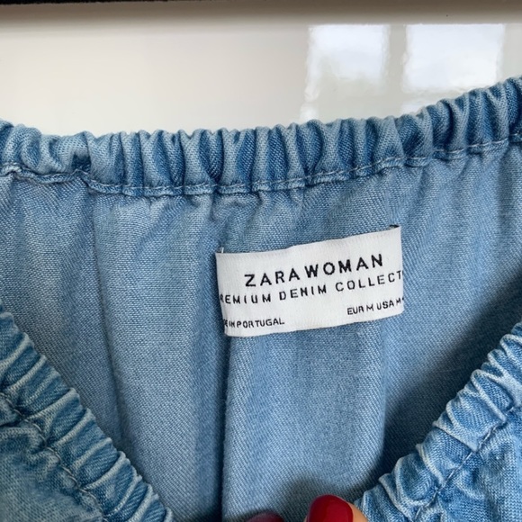 Dress with pleated sleeves size M - Picture 3 of 6